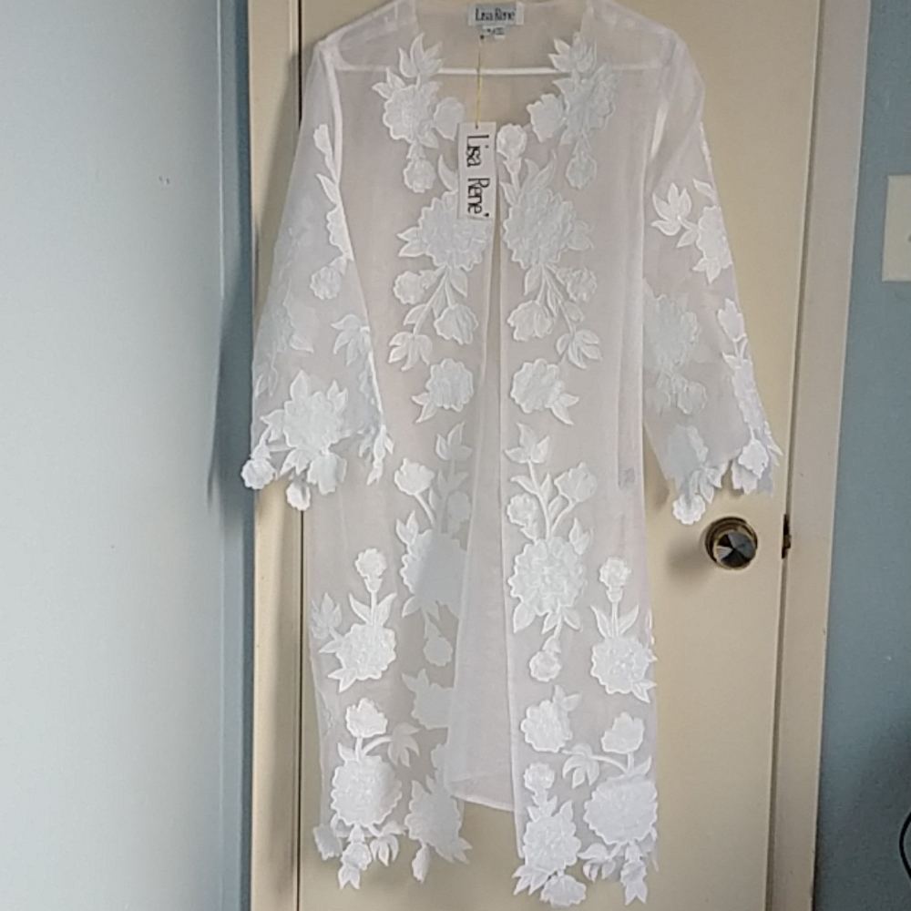 Lisa Rene sheer cover up.